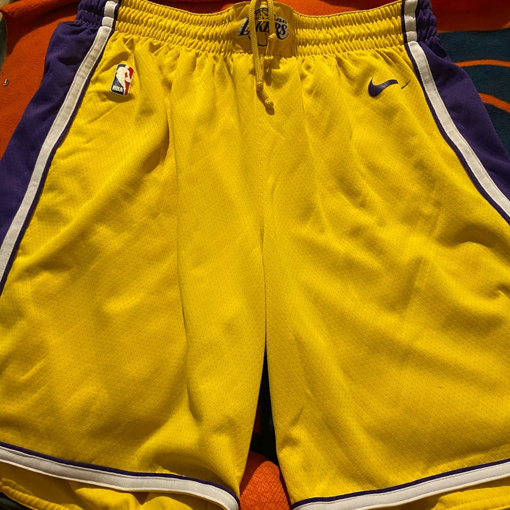 LAKERS SHORTS!!